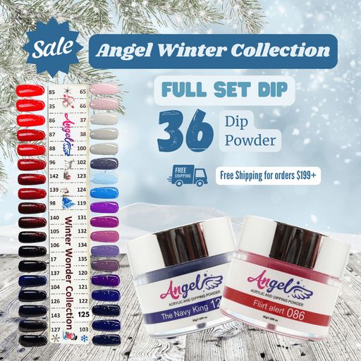 Angel Winter Collection 36 Colors Powder - Angelina Nail Supply NYC