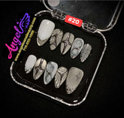 Angelina Handmade Custom Press-On | 001-029 - Angelina Nail Supply NYC