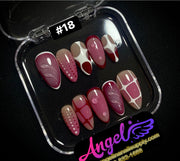 Angelina Handmade Custom Press-On | 001-029 - Angelina Nail Supply NYC