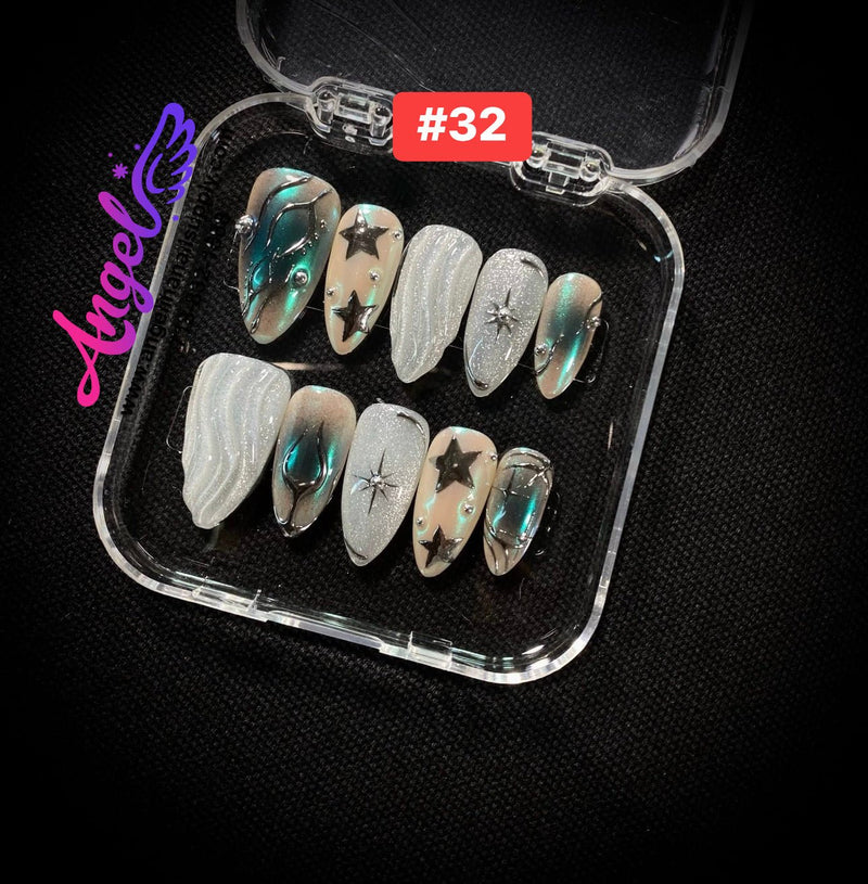Angelina Handmade Custom Press-On | 030-059 - Angelina Nail Supply NYC