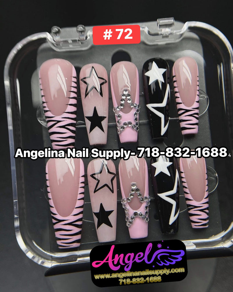 Angelina Handmade Custom Press-On | 060-089 - Angelina Nail Supply NYC