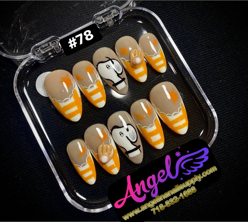 Angelina Handmade Custom Press-On | 060-089 - Angelina Nail Supply NYC