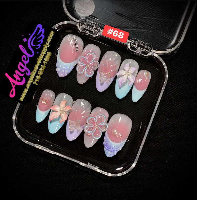 Angelina Handmade Custom Press-On | 060-089 - Angelina Nail Supply NYC