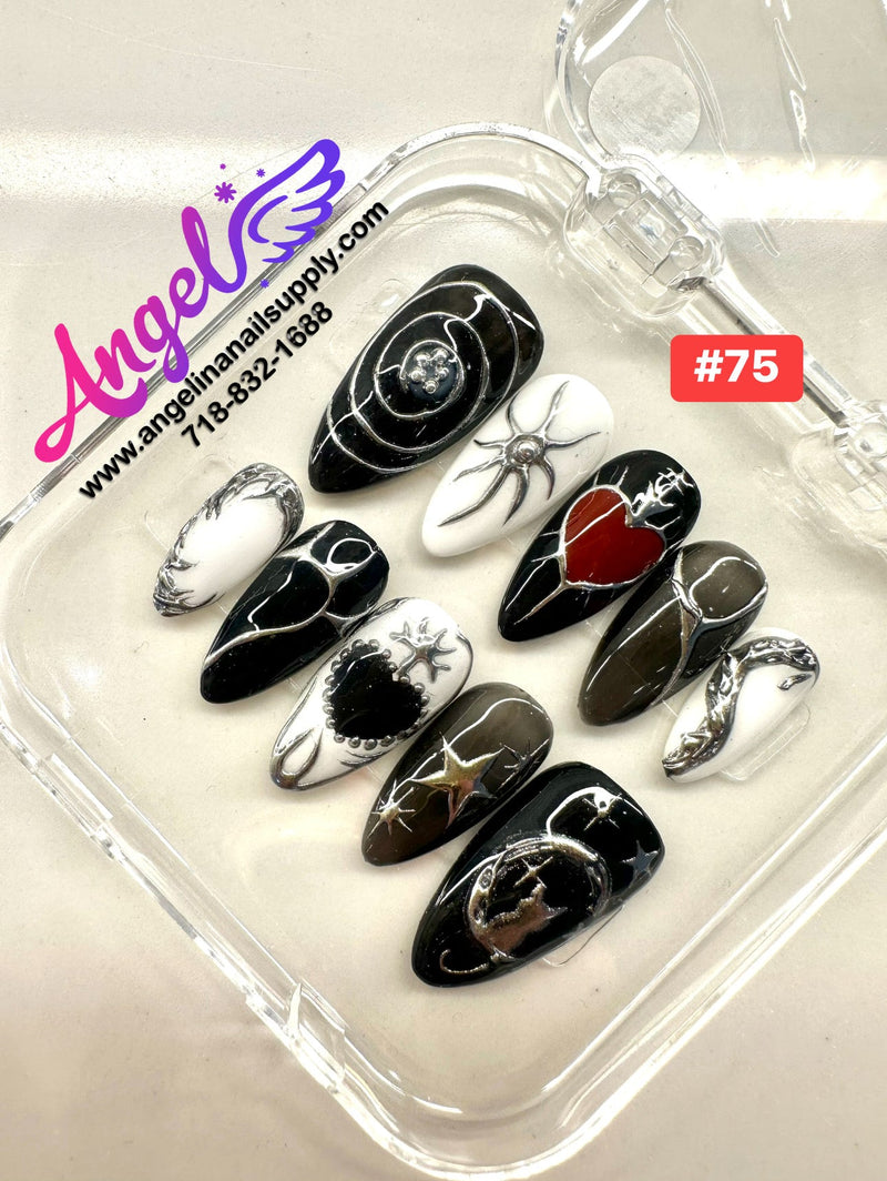 Angelina Handmade Custom Press-On | 060-089 - Angelina Nail Supply NYC
