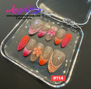 Angelina Handmade Custom Press-On | 090-119 - Angelina Nail Supply NYC