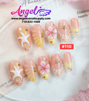 Angelina Handmade Custom Press-On | 090-119 - Angelina Nail Supply NYC