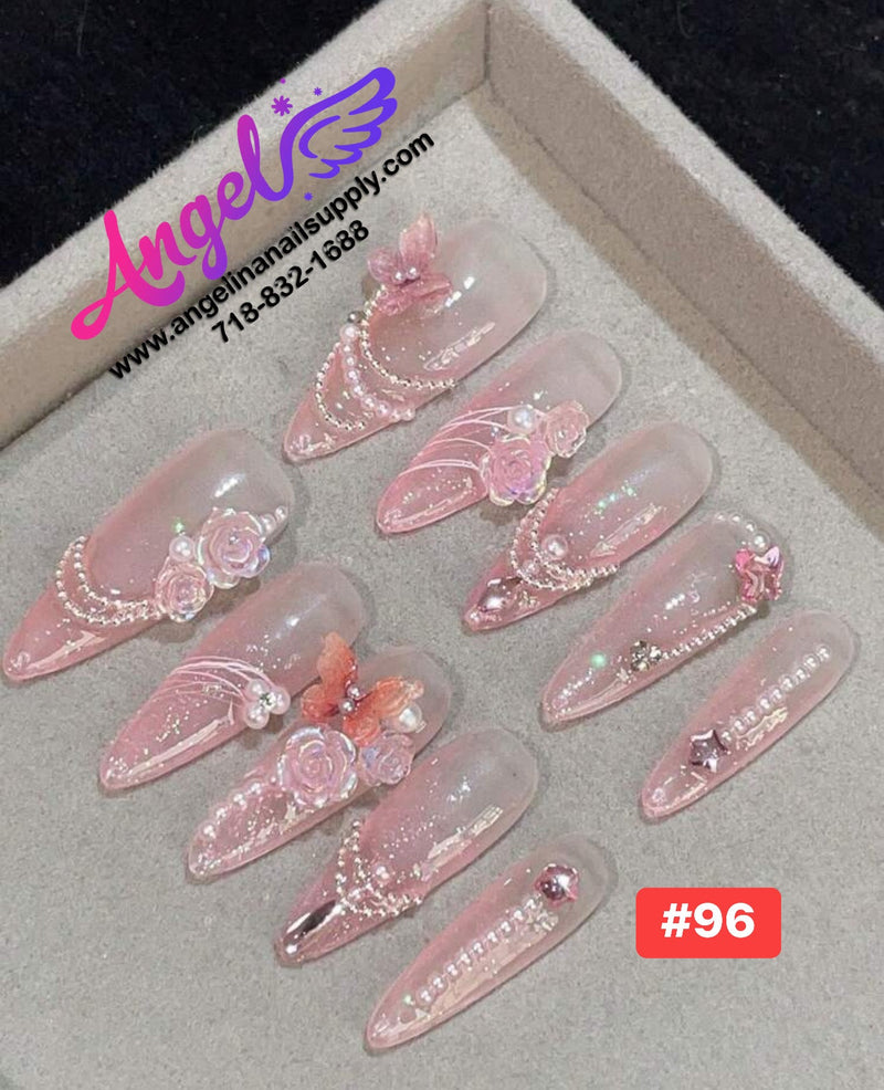 Angelina Handmade Custom Press-On | 090-119 - Angelina Nail Supply NYC