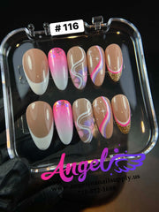 Angelina Handmade Custom Press-On | 090-119 - Angelina Nail Supply NYC