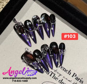 Angelina Handmade Custom Press-On | 090-119 - Angelina Nail Supply NYC