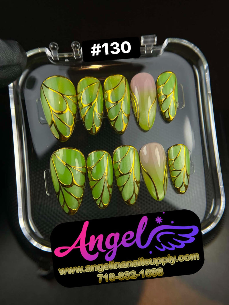 Angelina Handmade Custom Press-On | 120-149 - Angelina Nail Supply NYC
