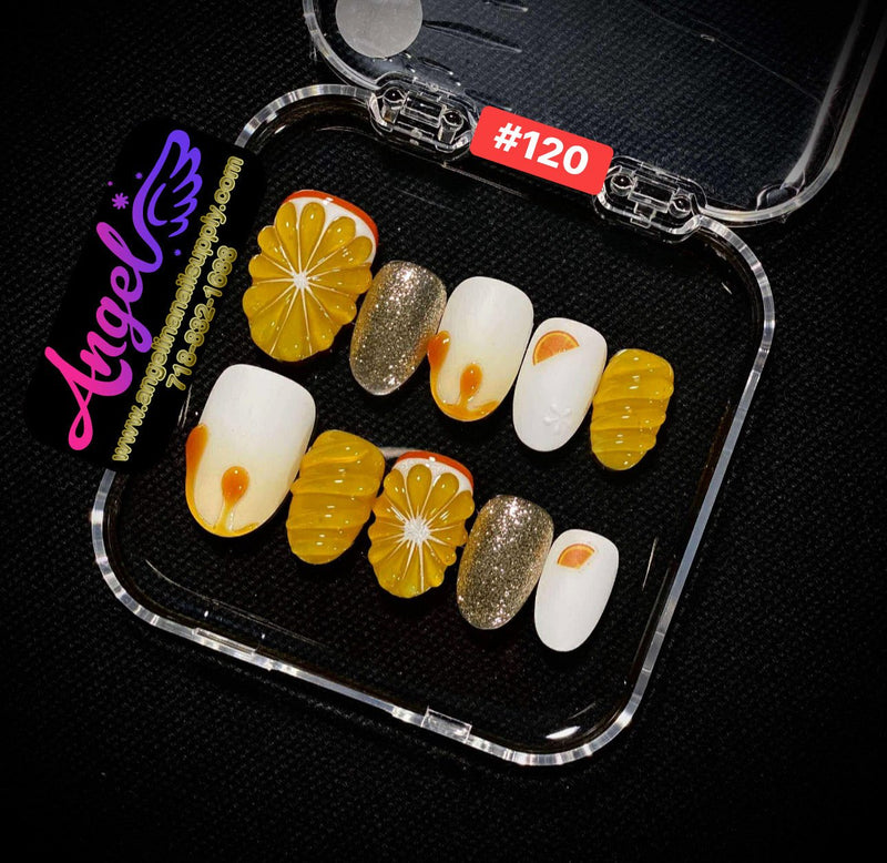 Angelina Handmade Custom Press-On | 120-149 - Angelina Nail Supply NYC