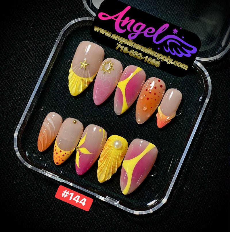 Angelina Handmade Custom Press-On | 120-149 - Angelina Nail Supply NYC