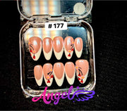 Angelina Handmade Custom Press-On | 150-179 - Angelina Nail Supply NYC