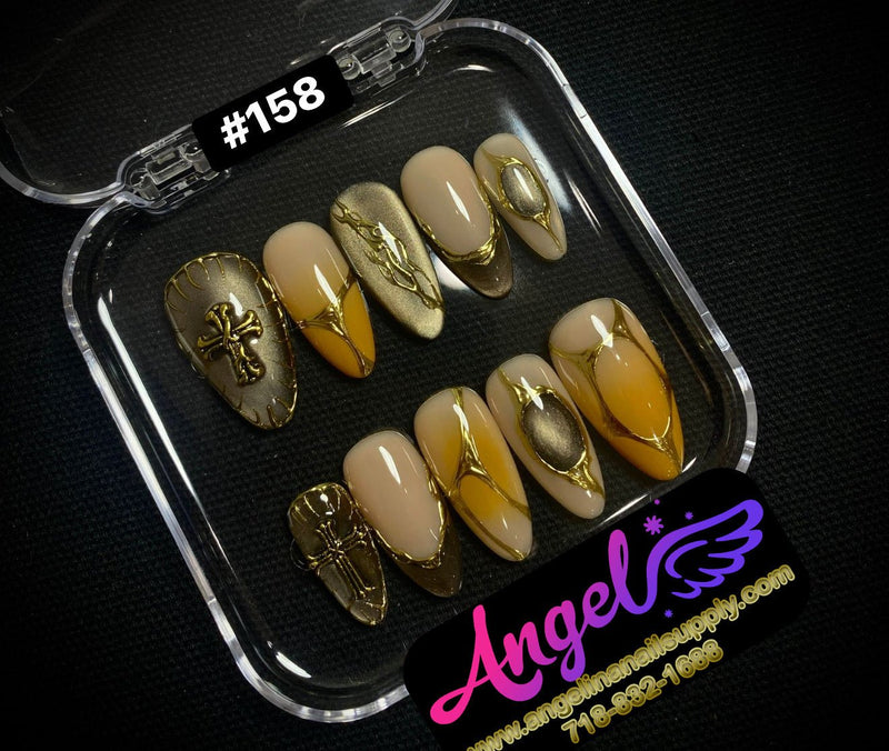 Angelina Handmade Custom Press-On | 150-179 - Angelina Nail Supply NYC