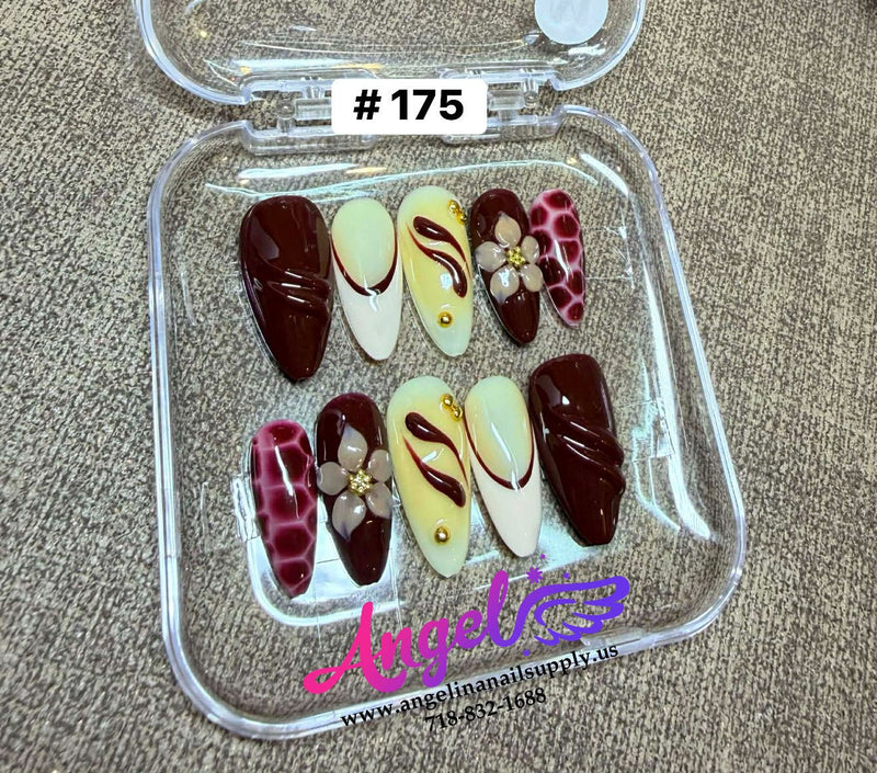 Angelina Handmade Custom Press-On | 150-179 - Angelina Nail Supply NYC