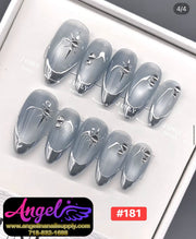 Angelina Handmade Custom Press-On | 180-209 - Angelina Nail Supply NYC