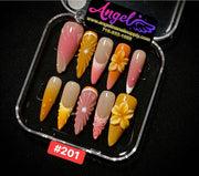 Angelina Handmade Custom Press-On | 180-209 - Angelina Nail Supply NYC