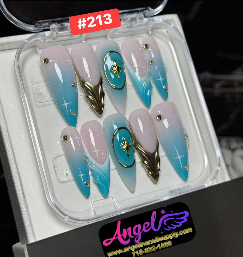 Angelina Handmade Custom Press-On | 210-239 - Angelina Nail Supply NYC