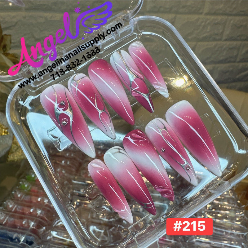 Angelina Handmade Custom Press-On | 210-239 - Angelina Nail Supply NYC