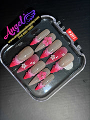 Angelina Handmade Custom Press-On | 240-269 - Angelina Nail Supply NYC
