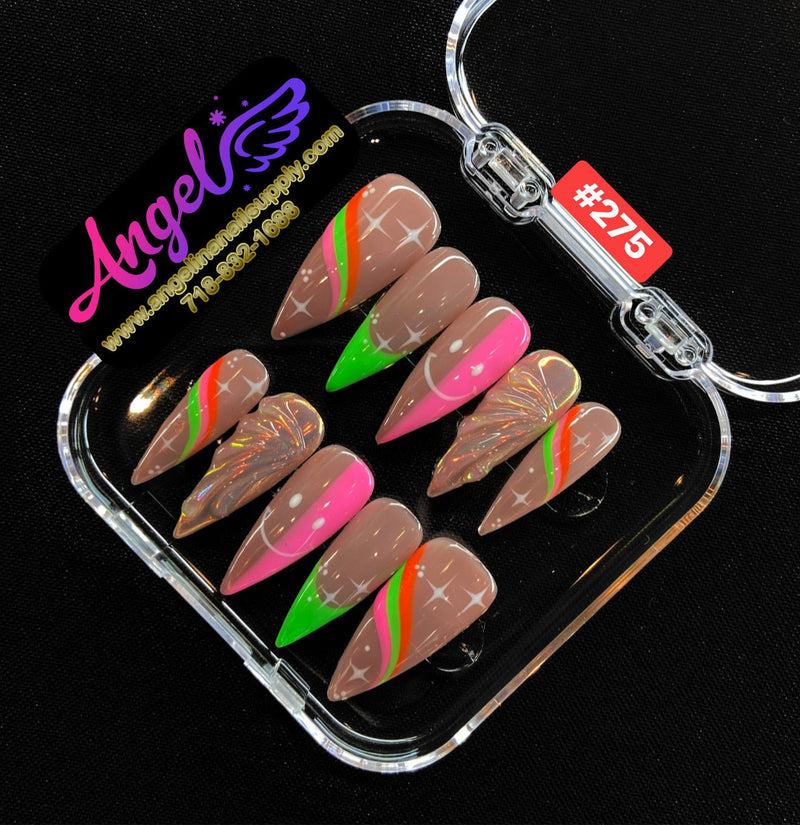 Angelina Handmade Custom Press-On | 270-299 - Angelina Nail Supply NYC