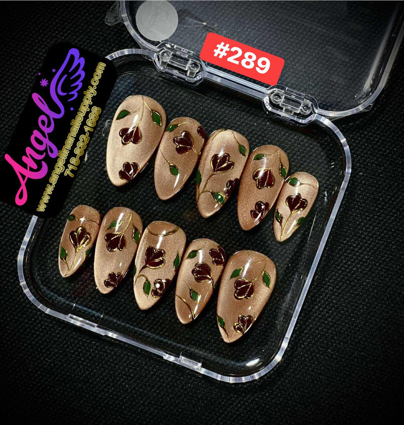 Angelina Handmade Custom Press-On | 270-299 - Angelina Nail Supply NYC