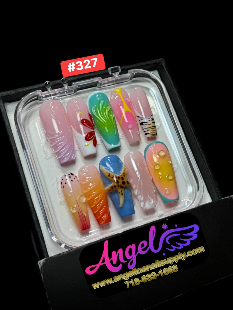 Angelina Handmade Custom Press-On | 300-329 - Angelina Nail Supply NYC