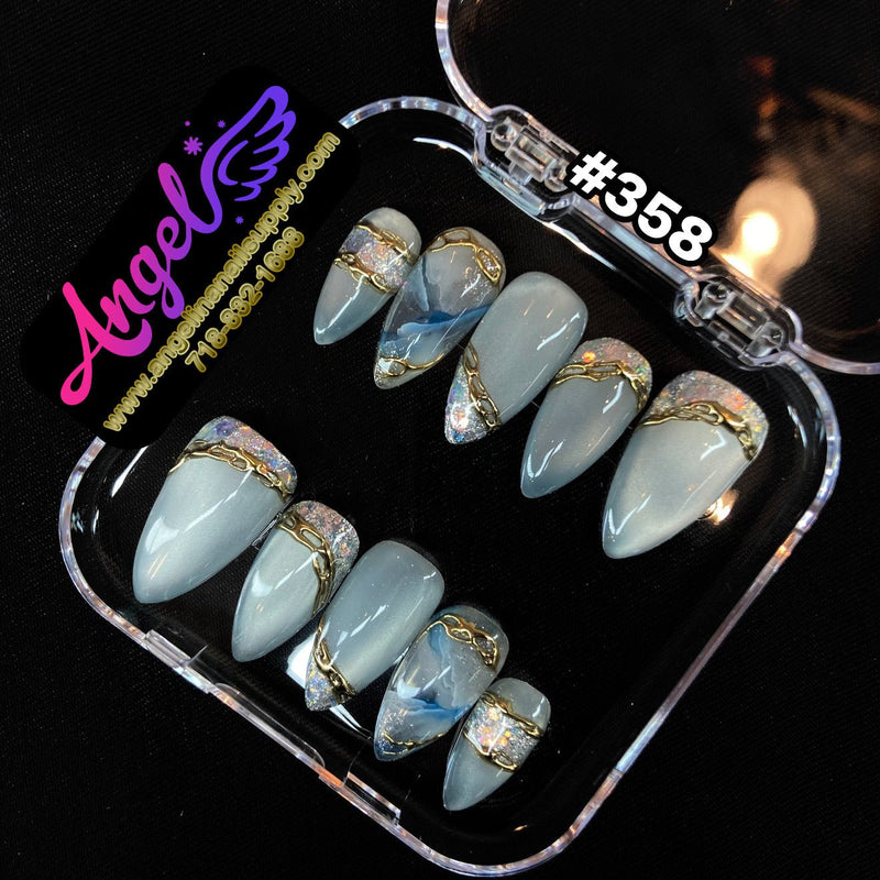 Angelina Handmade Custom Press-On | 330-359 - Angelina Nail Supply NYC