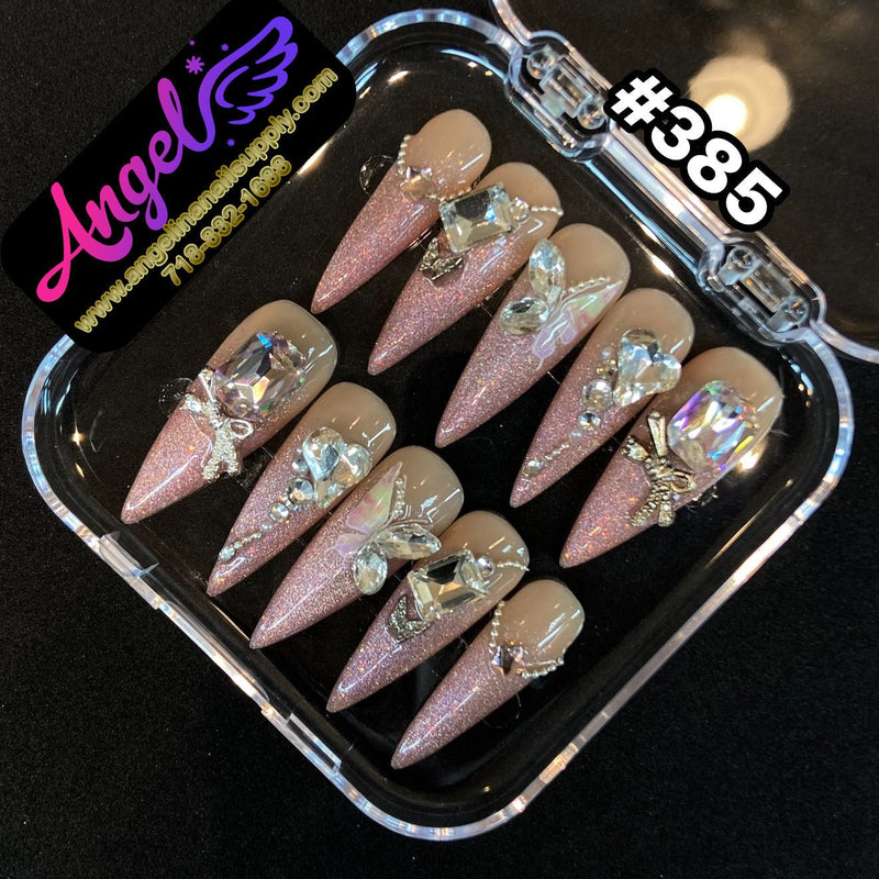 Angelina Handmade Custom Press-On | 360-389 - Angelina Nail Supply NYC