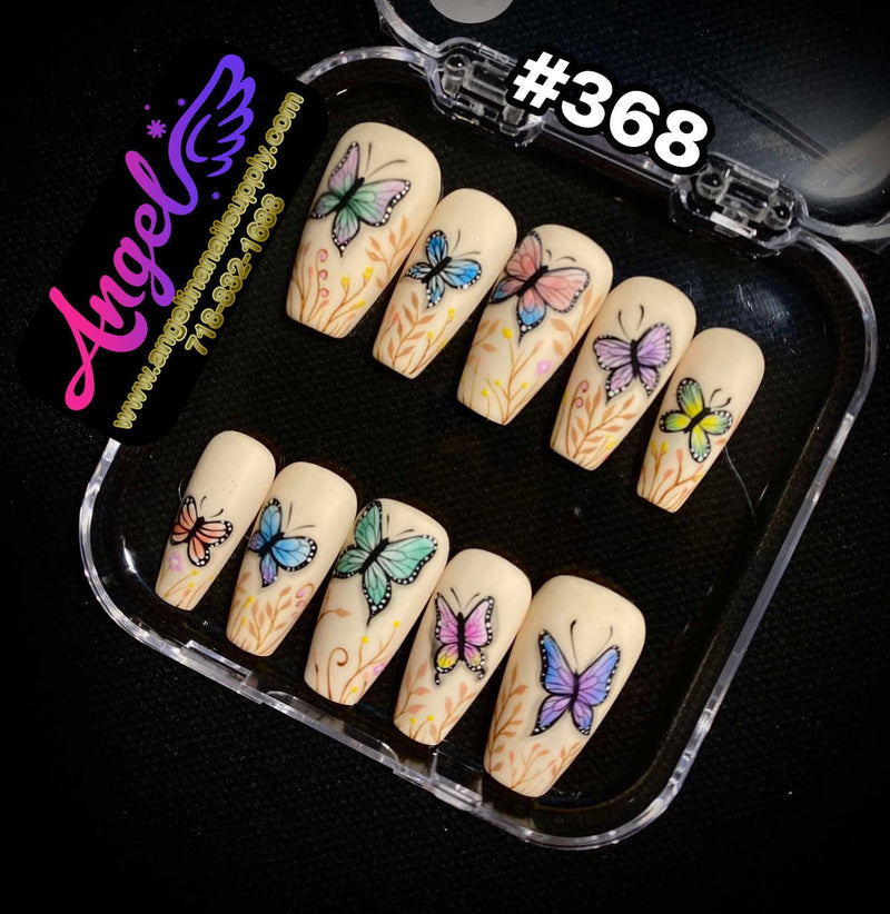 Angelina Handmade Custom Press-On | 360-389 - Angelina Nail Supply NYC