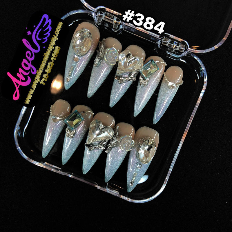 Angelina Handmade Custom Press-On | 360-389 - Angelina Nail Supply NYC