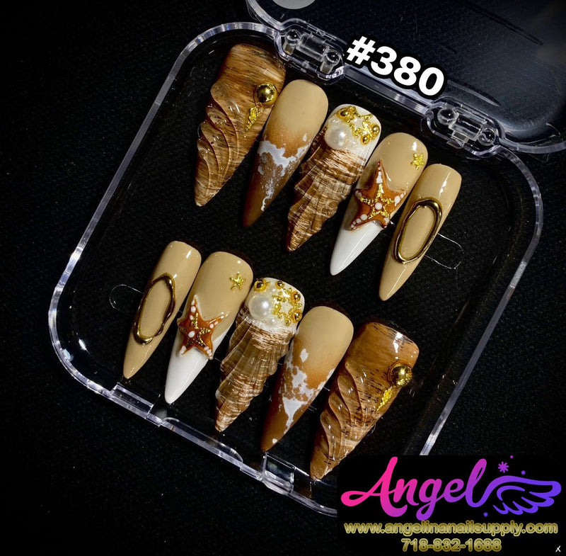 Angelina Handmade Custom Press-On | 360-389 - Angelina Nail Supply NYC