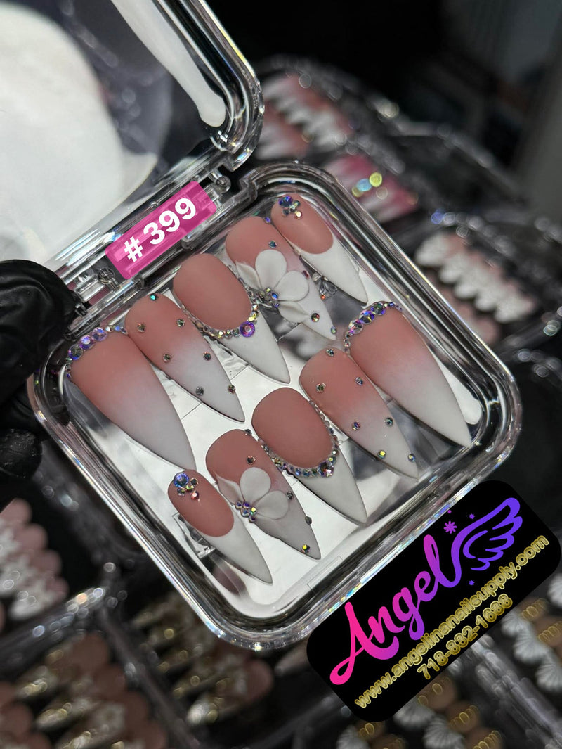 Angelina Handmade Custom Press-On | 390-419 - Angelina Nail Supply NYC