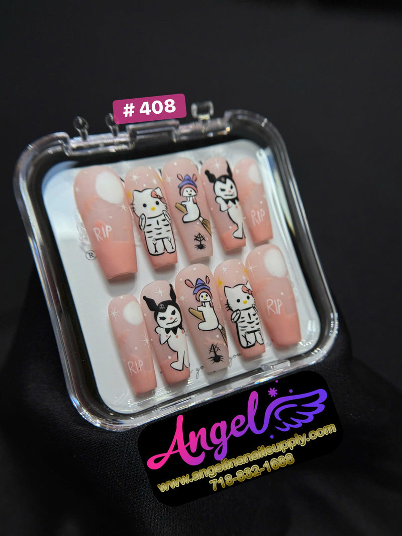 Angelina Handmade Custom Press-On | 390-419 - Angelina Nail Supply NYC