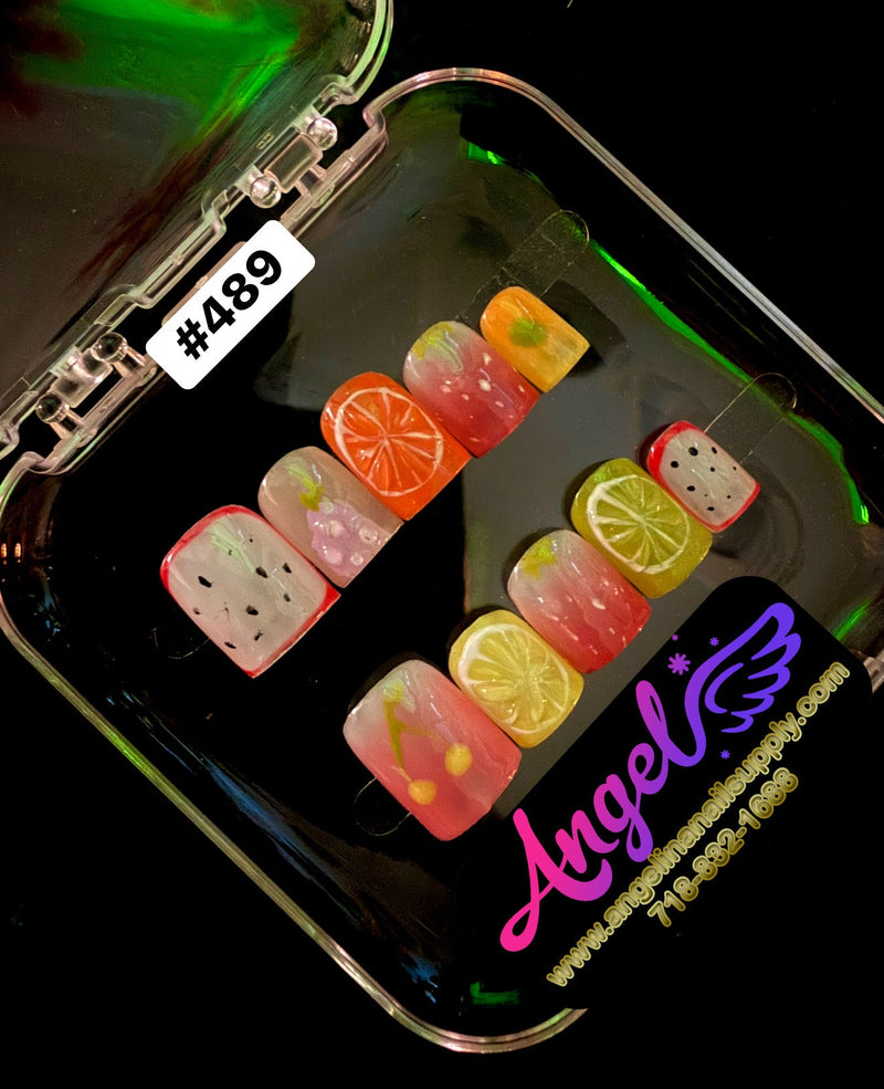 Angelina Handmade Custom Press-On | 480-509 - Angelina Nail Supply NYC