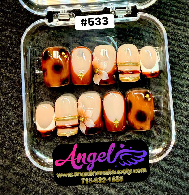 Angelina Handmade Custom Press-On | 510-539 - Angelina Nail Supply NYC