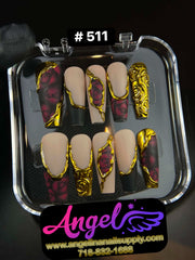 Angelina Handmade Custom Press-On | 510-539 - Angelina Nail Supply NYC