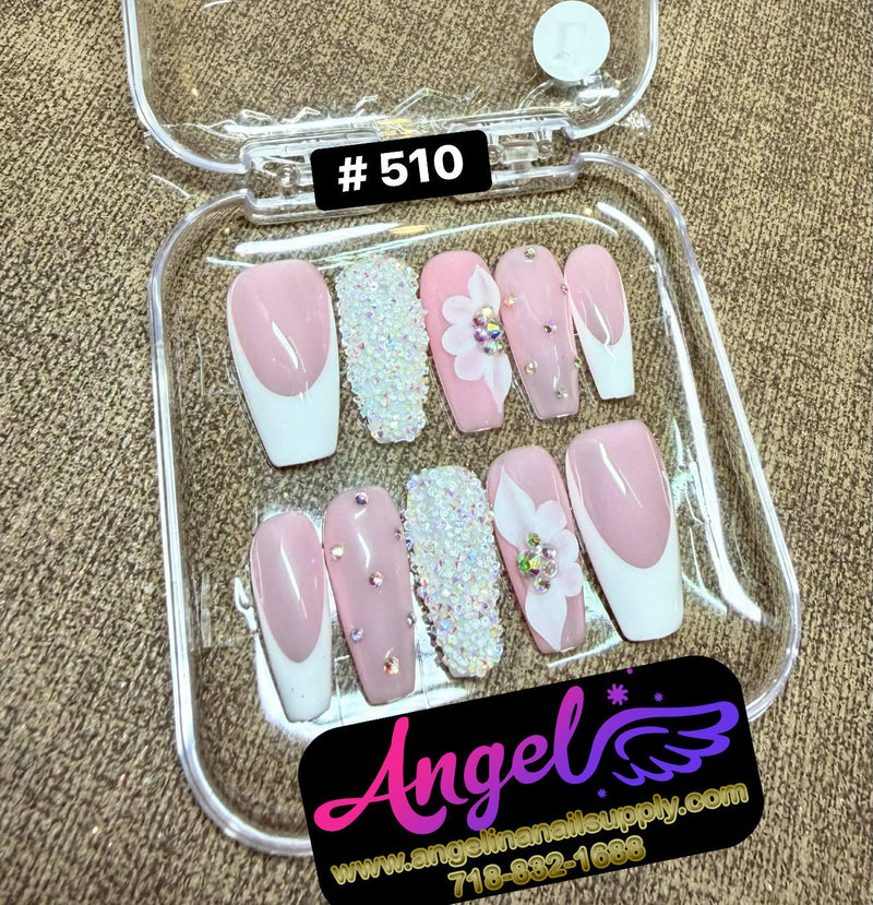 Angelina Handmade Custom Press-On | 510-539 - Angelina Nail Supply NYC
