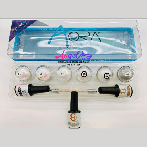 Aora Chrome illuminated Chrome Kit - Angelina Nail Supply NYC