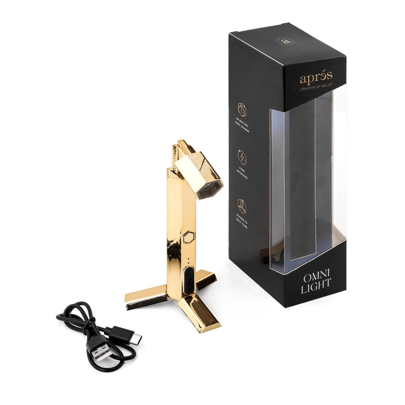 Aprés Omni Light – Portable Flash Cure Wand & Stand (3W) - Angelina Nail Supply NYC
