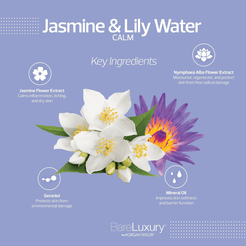 Bare Luxury 4 in 1 Spa | Box 48 pcs | Jasmine & Lily Water - Angelina Nail Supply NYC