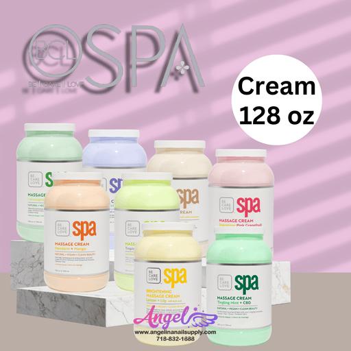 BCL SPA 4-Step System - #4 Massage Cream 128 oz - Angelina Nail Supply NYC