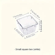 Clear Plastic Organizers Drawer With Non-Slip Pads - Angelina Nail Supply NYC