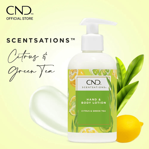 CND Scentsations Lotion - Citrus & Green Tea - Angelina Nail Supply NYC