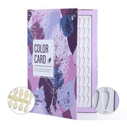 Color Chart Book for Display Gel, Polish & Powder Color - Angelina Nail Supply NYC