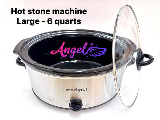 Crockpot Hot Stone Heater 6 Qt - Angelina Nail Supply NYC
