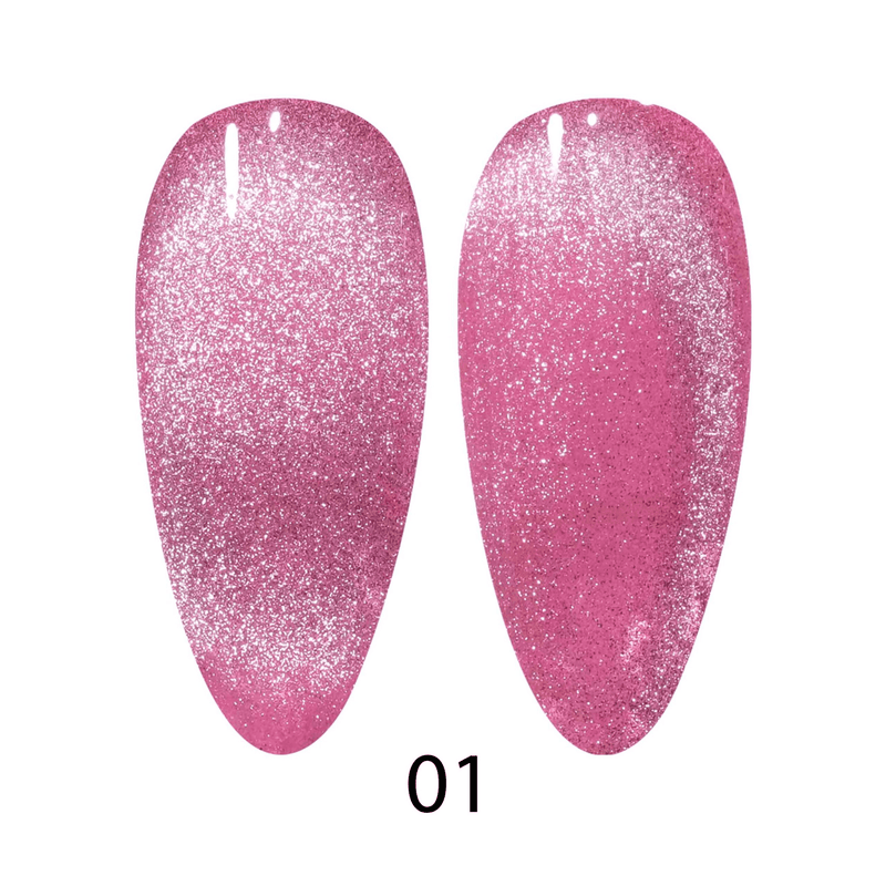 DC 9D Cat Eyes 01 Twilight Blush - Angelina Nail Supply NYC