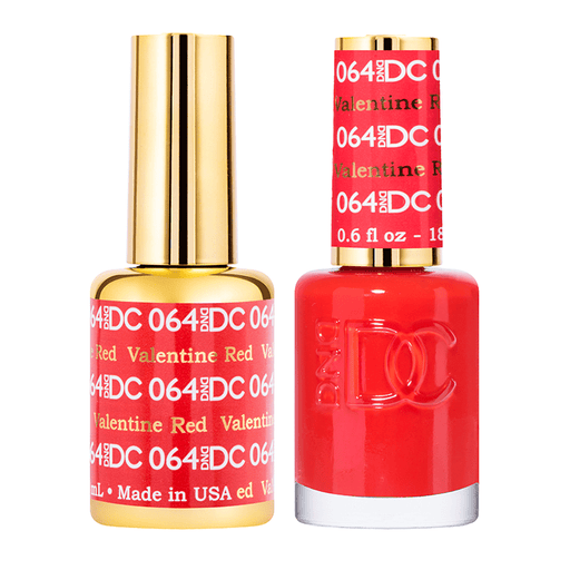 DC Duo 064 Valentine Red - Angelina Nail Supply NYC