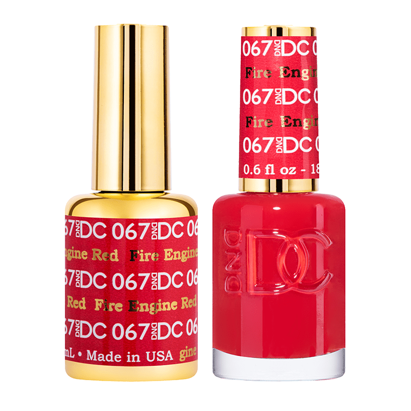 DC Duo 067 Fire Engine Red - Angelina Nail Supply NYC