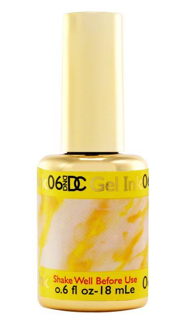 DC Gel Ink – #06 Yellow - Angelina Nail Supply NYC